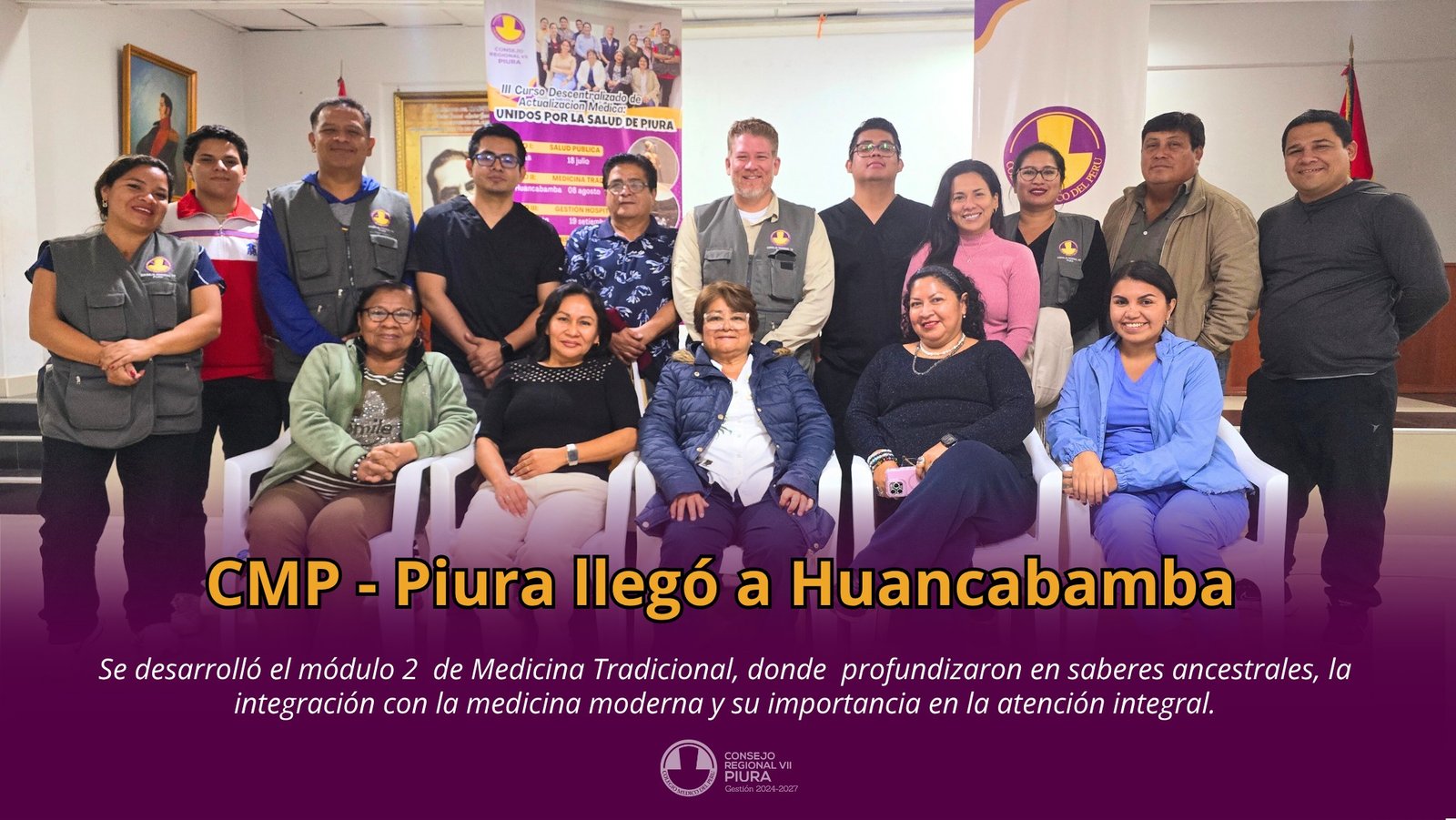 III Curso descentralizado de actualización médica: "Unidos por la salud de Piura"